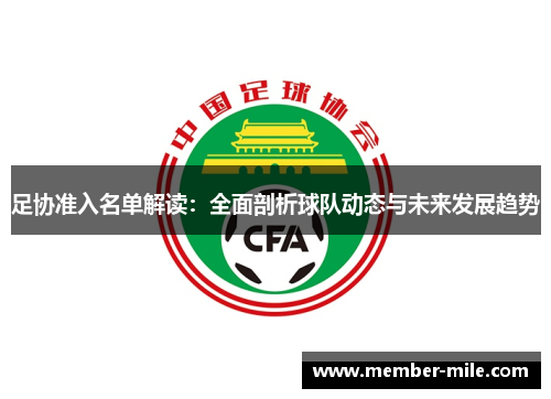足协准入名单解读：全面剖析球队动态与未来发展趋势
