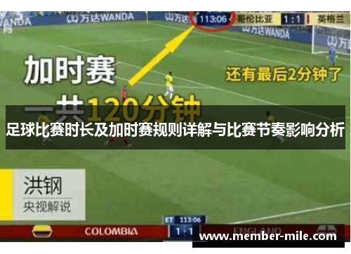 足球比赛时长及加时赛规则详解与比赛节奏影响分析